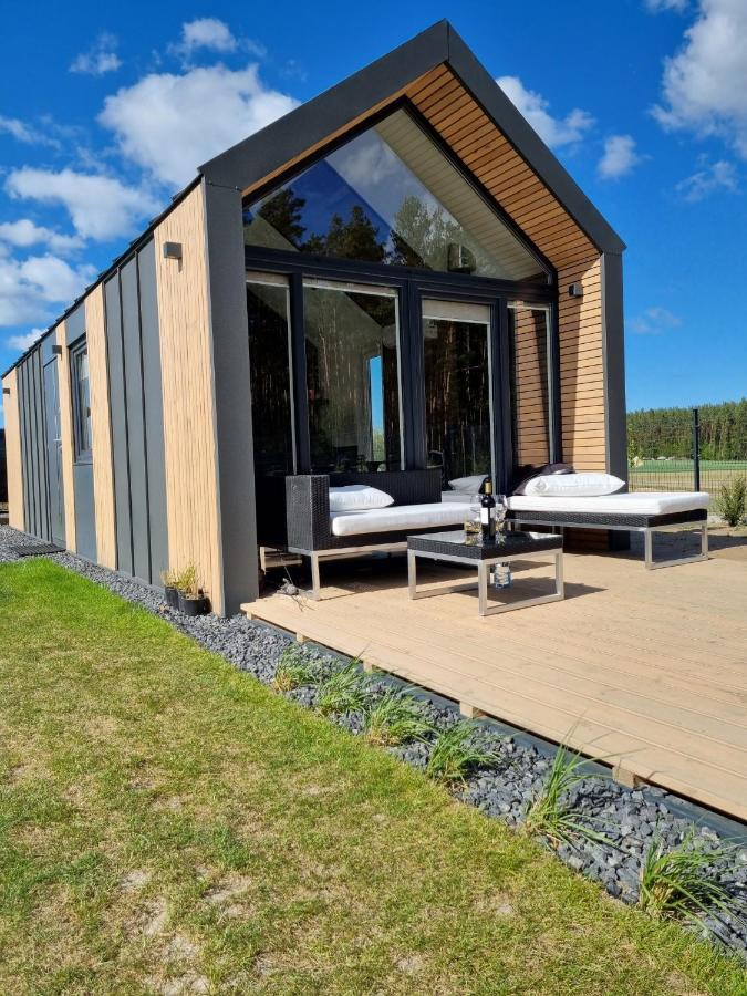Bosko Domki Z Sauna I Balia W Sulminie Obok Gdanska 外观 照片