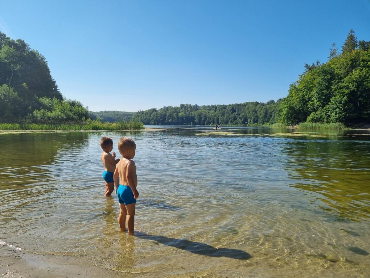 Bosko Domki Z Sauna I Balia W Sulminie Obok Gdanska 外观 照片