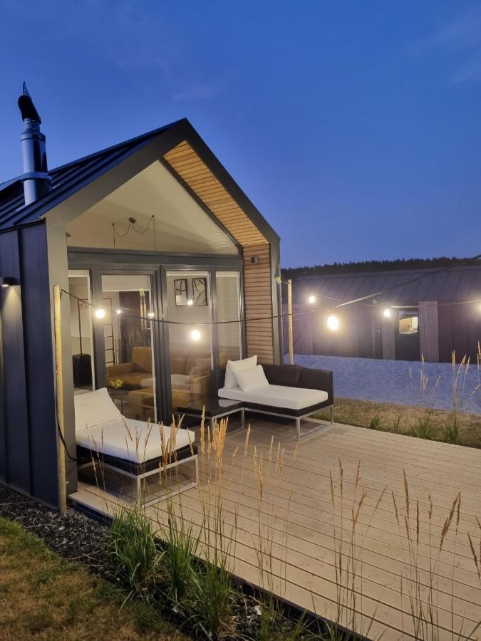 Bosko Domki Z Sauna I Balia W Sulminie Obok Gdanska 外观 照片
