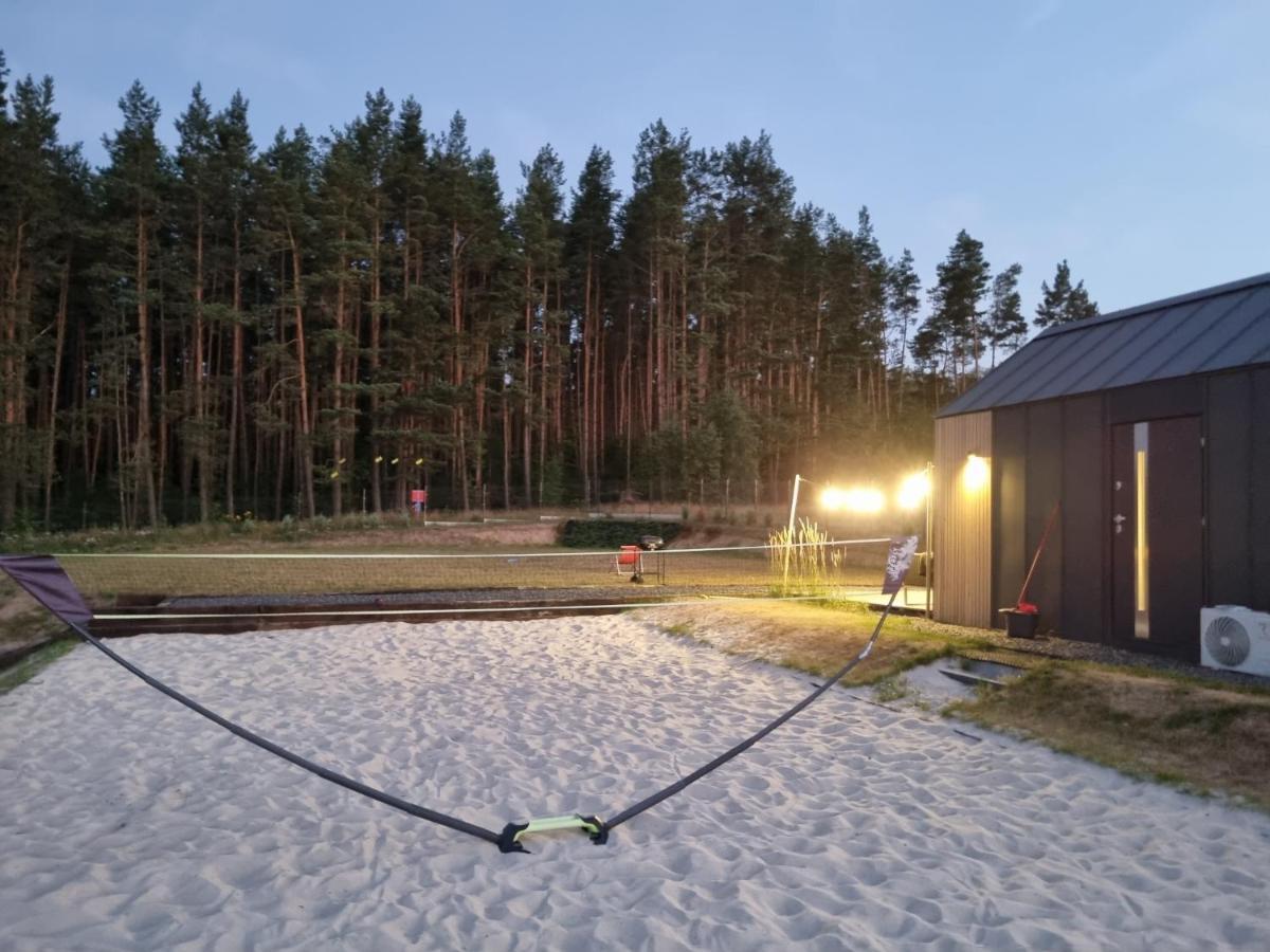 Bosko Domki Z Sauna I Balia W Sulminie Obok Gdanska 外观 照片