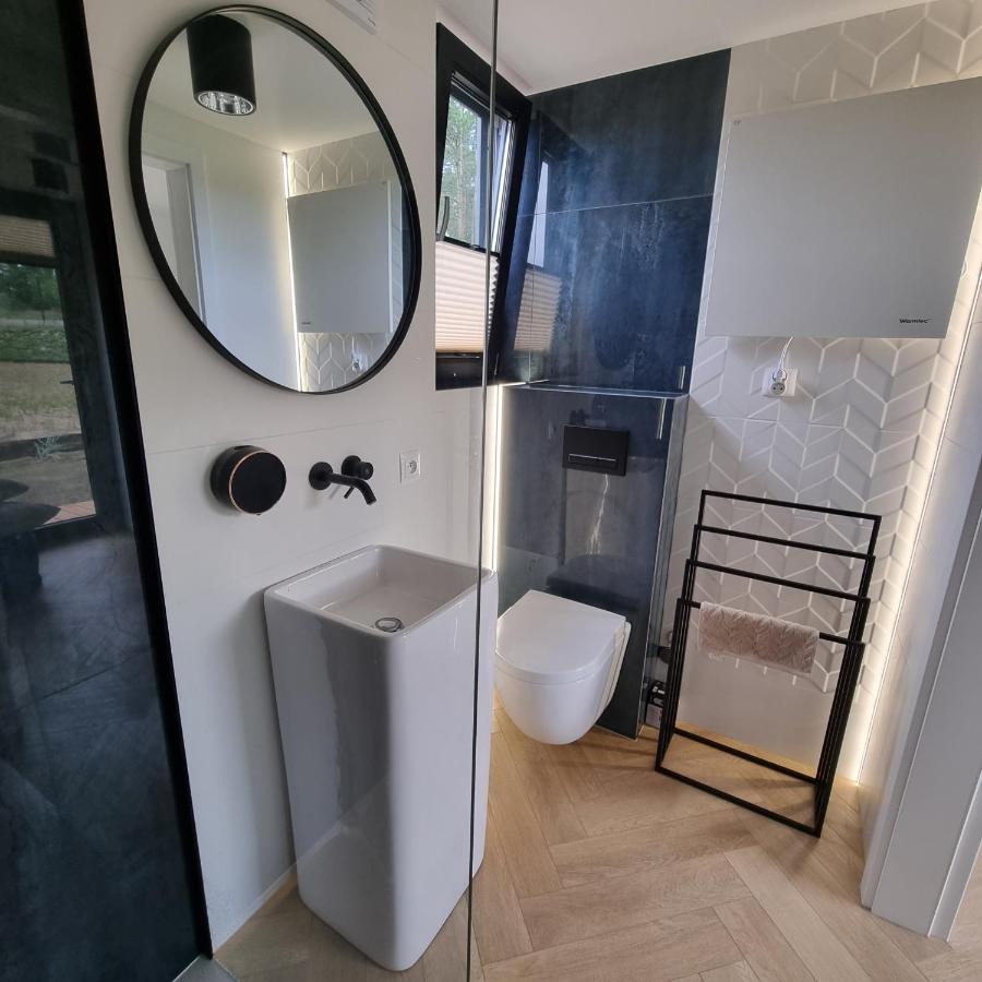 Bosko Domki Z Sauna I Balia W Sulminie Obok Gdanska 外观 照片