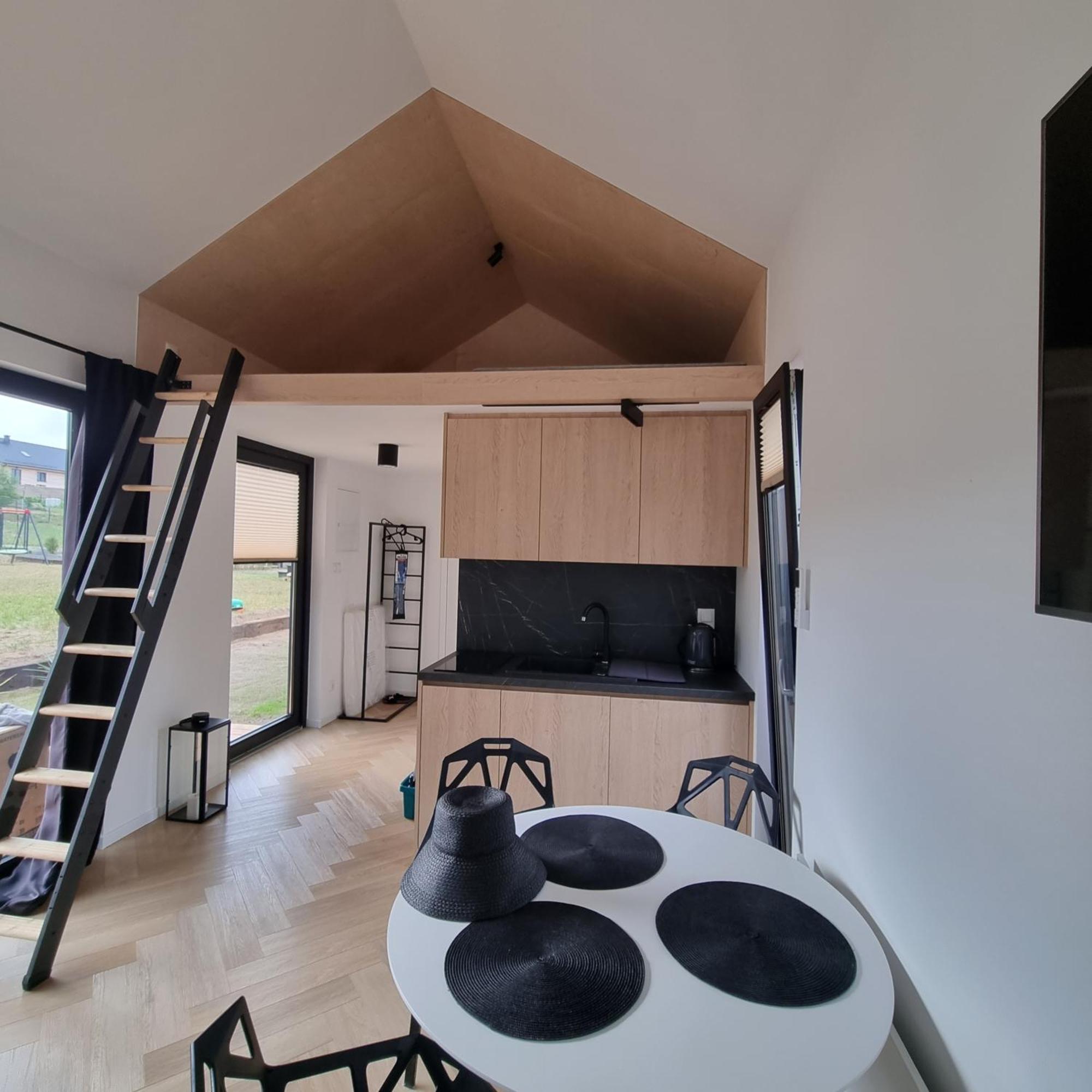Bosko Domki Z Sauna I Balia W Sulminie Obok Gdanska 外观 照片