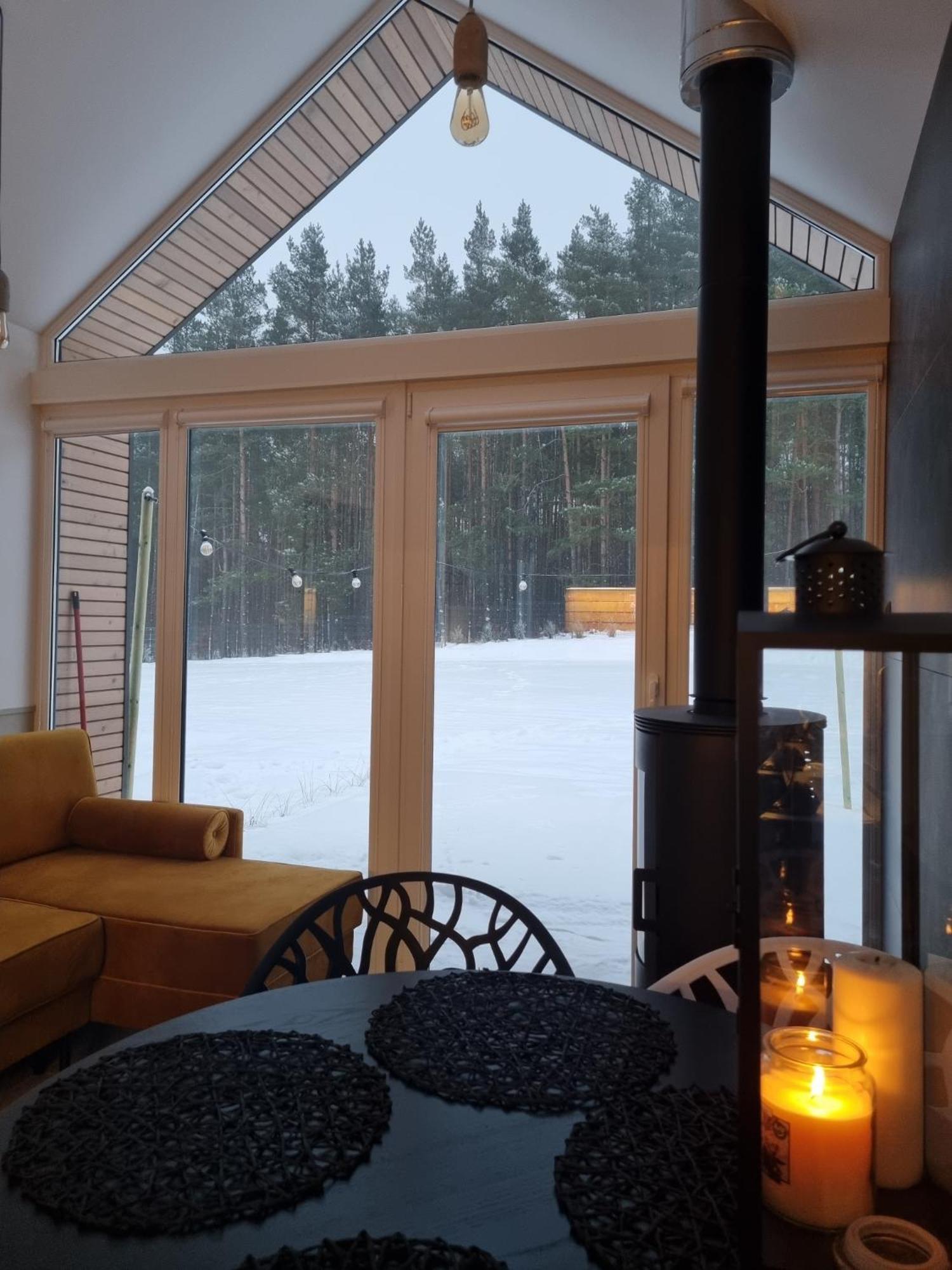 Bosko Domki Z Sauna I Balia W Sulminie Obok Gdanska 外观 照片